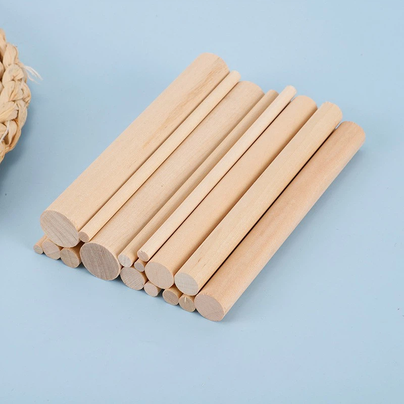 1×48 Inch Hardwood Furniture Dowels—Premium Wooden Dowel Rods For DIY & Crafting