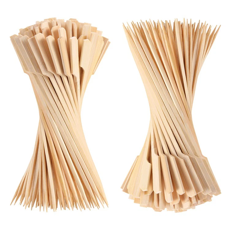 120mm Teppo Skewers - Premium Food Grade Bamboo Skewer