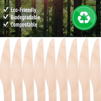 Disposable Wooden Knives Disposable Wooden Knives